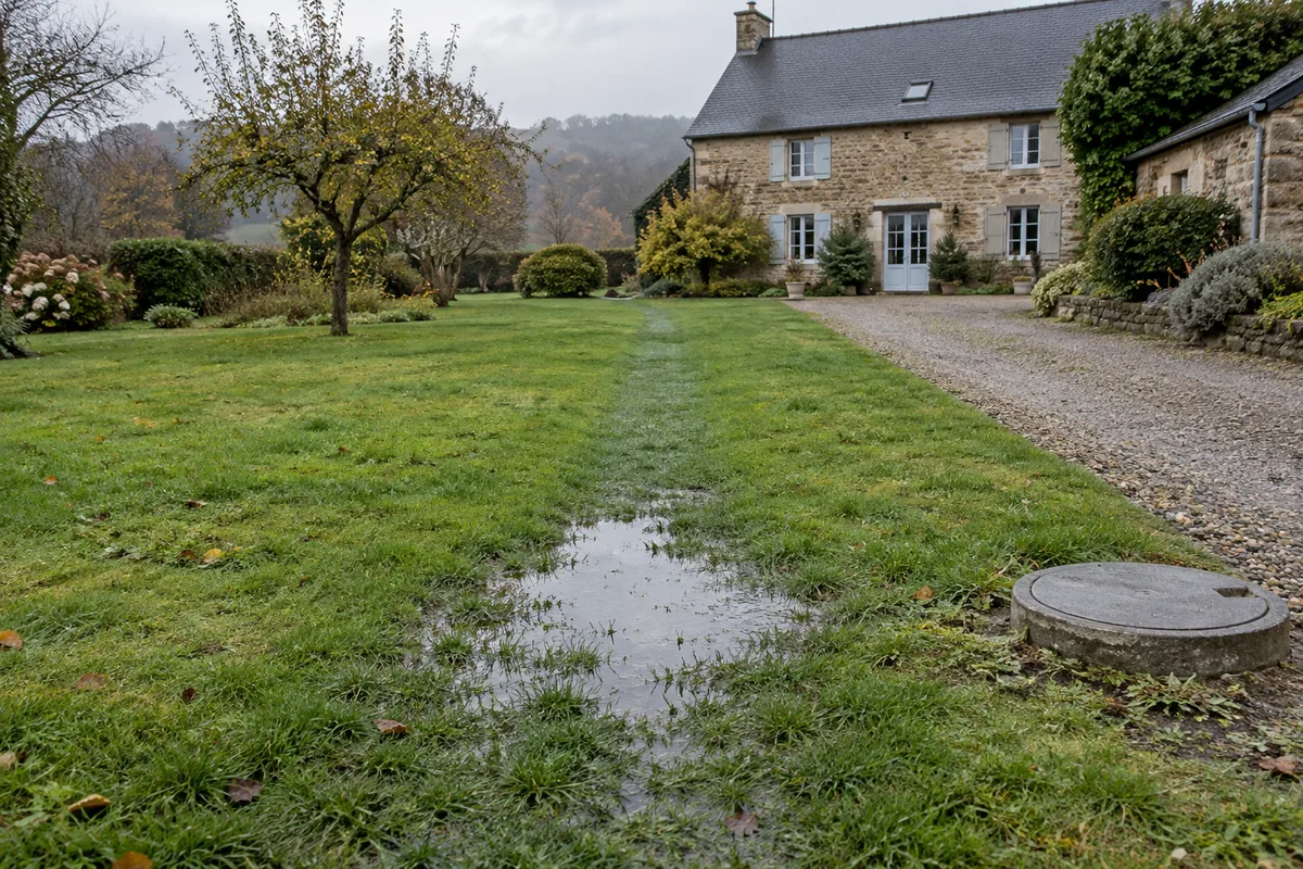 Fuite de canalisation enterrée : eau potable ou eaux usées ?