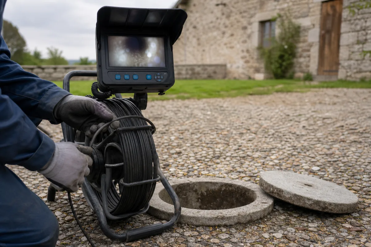 Inspection caméra canalisation en Corrèze : prix et déroulé